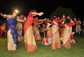 Presenting cultural programme during Kristi Kendra Bihu at Naharlagun on 1st May2017.